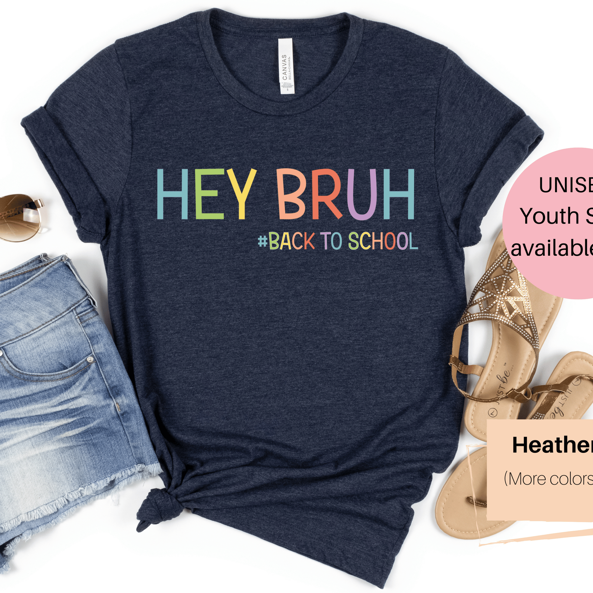 Hey Bruh Teacher Shirt | Back to School Teacher Shirt | First Day of School Shirt | First Day of School Bruh Shirt | Funny Teacher Shirt