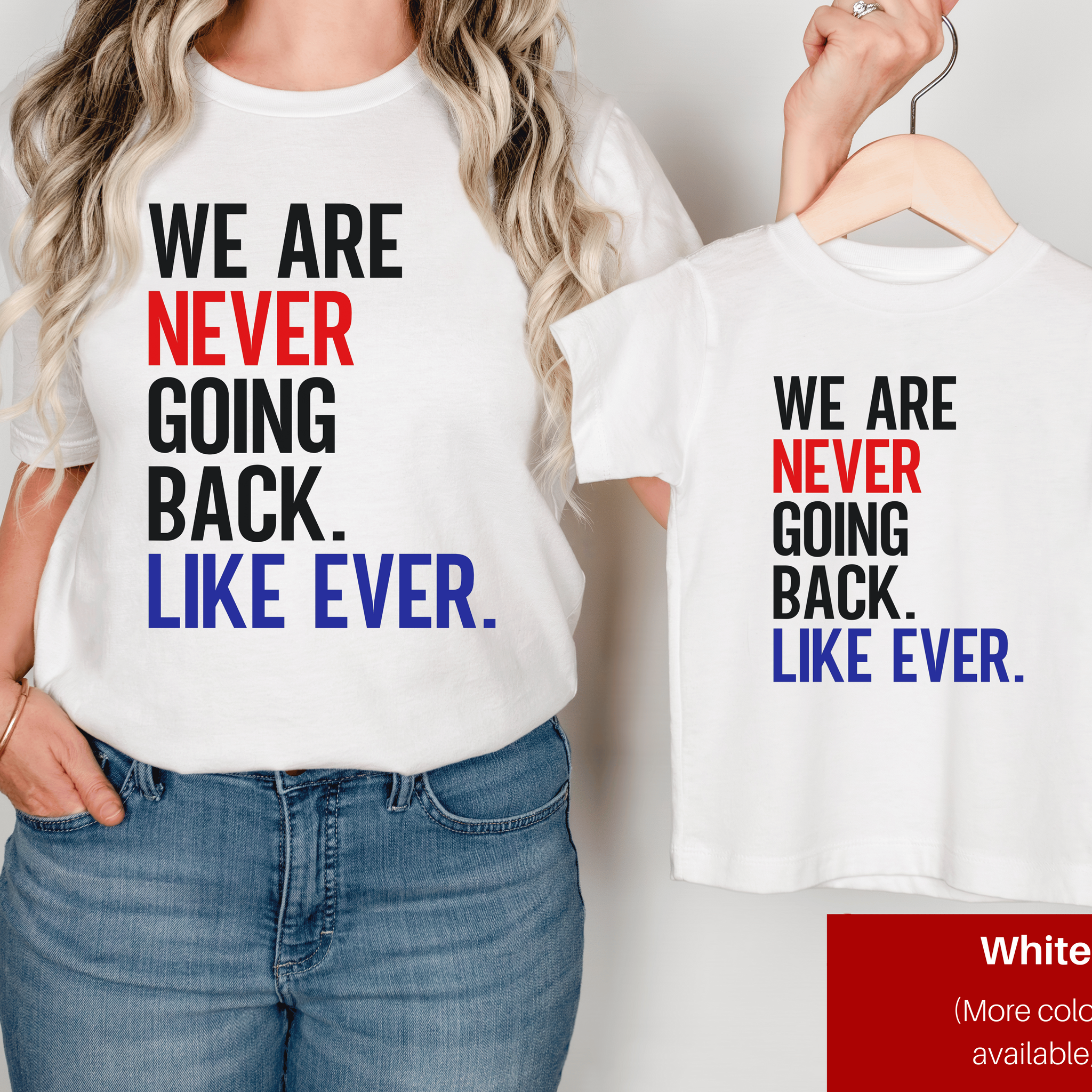 Election 2024 Shirt | Funny Election Shirt | Democratic Party Shirt | We are Never Going Back Like Ever | Presidential Election Shirt | Women's Rights Shirt | Madam President Shirt